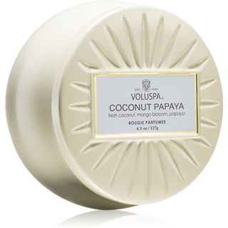 VOLUSPA Vermeil Coconut Papaya Duftkerze in blechverpackung 127 g