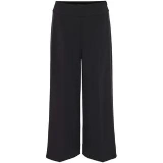 OPUS Damen Culotte | Culotte Misha Satin Wide aus elastischem Viskose Mix Black, 34 - 34W