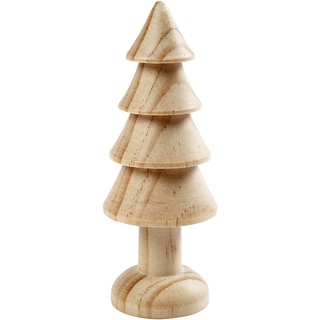 Creativ 56408 Baum, H: 10 cm, 1 Stück Weihnachtsfiguren, andere, Einheitsgröße