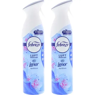 2 x Febreze Lufterfrischer Lenor Aprilfrisch Raumspray je 300ml bekämpft Gerüche