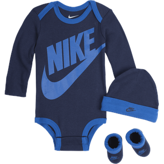 Nike 3-teiliges Set für Babys (0–6 M) - Blau, 0-6M