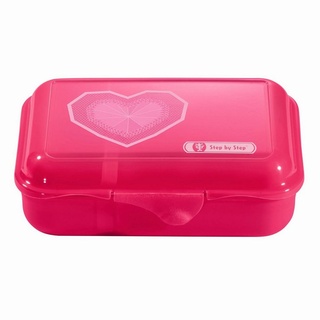 Step by Step Aufbewahrungsdose Step by Step Lunchbox "Glitter Heart Hazle", Pink