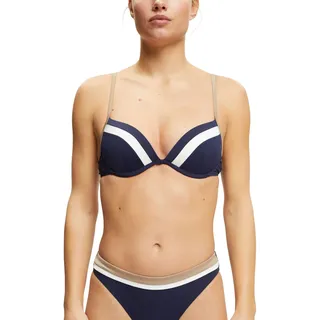 ESPRIT Damen Tayrona Beach Rcs Pad.plunge Bikini, Navy, 36/70A - 36/70A