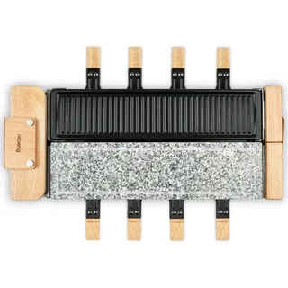 h.koenig WOD360 Raclette-Grill 8 Personen 1400 W Holzdesign