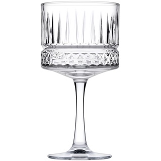 Elysia Cocktailglas mit 500cc, 4er-Set von Pasabahce - Hochwertige Kristallgläser für Cocktails und Drinks - Stilvolles Glaswaren-Set für die Bar oder Zuhause
