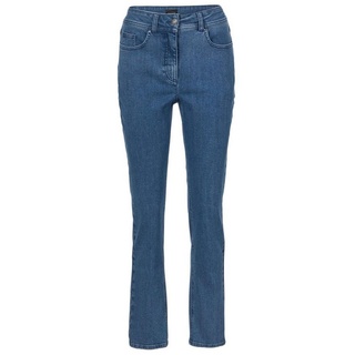 GOLDNER Bequeme Jeans Superbequeme Hose mit Bauchweg-Effekt blau 38