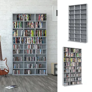 Vicco Bücherregal 40 x 20 x 180 cm Beton