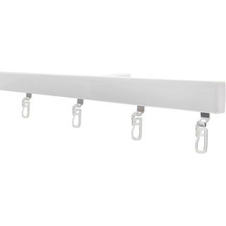 Gardinenschiene Garduna SmartGlide!, Gardinenschiene weiß, Garduna, 1-läufig, Aluminium weiß 60 cm
