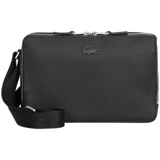 Lacoste Chantaco Umhängetasche Leder Black