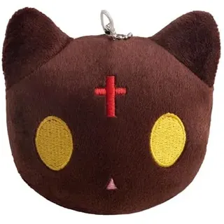 Zhongkaihua KONOSUBA Chomusuke Figur weiches Kissen, Anime-Cartoon, niedlich, weiche PP-Baumwolle, gefülltes Kissen, Zuhause, Sofa, Dekoration, Geschenk
