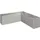 Belvedere Midi L200 201 x 201 x 61 cm quarzgrau-metallic