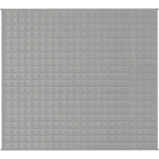 vidaXL Gewichtsdecke Grau 200x230 cm 9 kg Stoff