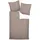 taupe 135 x 200 cm + 80 x 80 cm