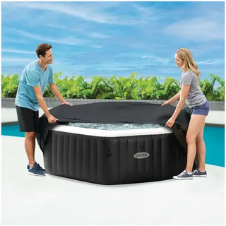Intex Spa Abdeckung schwarz 183x72 cm