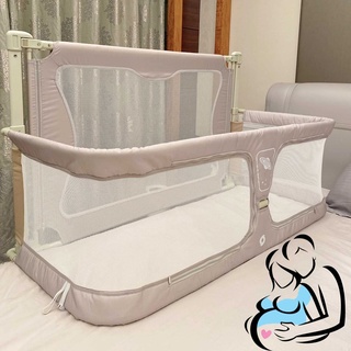 3 In 1 Baby Beistellbett,Reisebetten Baby,120x50cm,laufstall Baby Faltbar,atmungsaktives Und Sichtbares Netzfenster Und Weicher,waschbarer Futterbezug,Bett Im Bett (Color : Creamy-White, Size : 120x