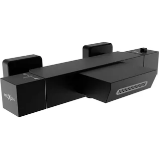 Mexen Cube Thermostat-Wannenarmatur Schwarz