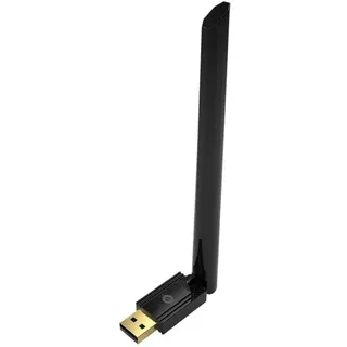 Conceptronic ABBY17B USB-Bluetooth 5.3-Adapter mit externer Antenne und hoher Reichweite, Eingebaut, Kabellos, USB, Adapter