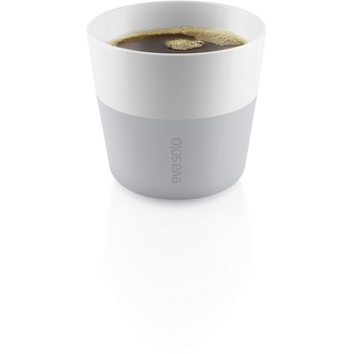 EVA SOLO | 2 Coffee Cups | Lungo-Becher | 230 ml | 3 Typen | Marble Grau | Spülmaschinenfest