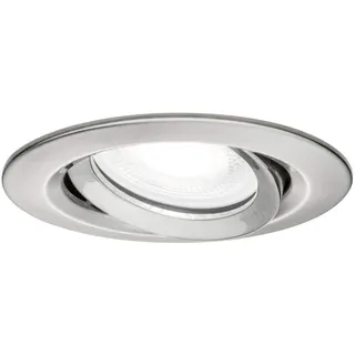 Paulmann Einbauleuchte Nova Plus 1x6W rund Eisen gebürstet IP65