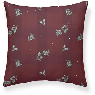 MUARE FUNDA COJIN RED Christmas 1 50X50 TERCIOPELO Con SOLAPA