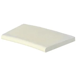 WESERWABEN® Pool- / Beckenrandsteine - Aquitaine Betonweiß - Guss Innenrundung R200 50 x 31 x 3,2 cm Flache Steine