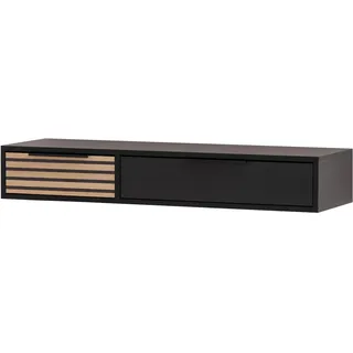 MÖBELPARTNER Hank Konsolentisch 103,7 x 32,1 x 16,4 cm Schwarz