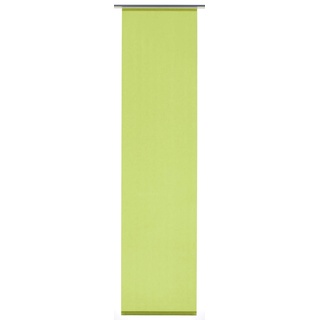 GARDINIA Flächenvorhang, Schiebegardine, Blickdicht, Vorhang / Gardine, Stoff Entry, Grün, 60 x 245 cm (BxH), 1 Stück