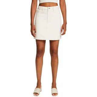 ESPRIT Damen 034ee1d325 Rock, 110/Off White, 31 - 31