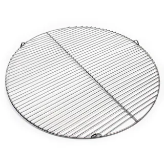 Wiltec Grillrost rund 64,5 cm Edelstahl weiß