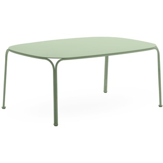 Kartell - Hiray Gartentisch niedrig, H 38 cm, grün