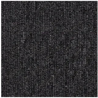 ZENYA Teppich T238RBT00500078, Zenya Core Teppichfliesen 50x50 cm - Selbstliegend, Schwarz schwarz