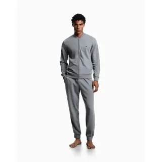 Emporio Armani für Herren. EM001385_AF18887 Graues Lounge-Set (L), Heimtextilien, Baumwolle, Langarm