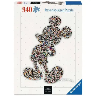 Ravensburger Erwachsenenpuzzle 940 Teile - Disney Micky Maus - Shaped Mickey