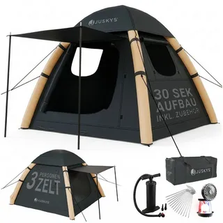 Juskys EasyFlow M Dunkelgrau/Khaki