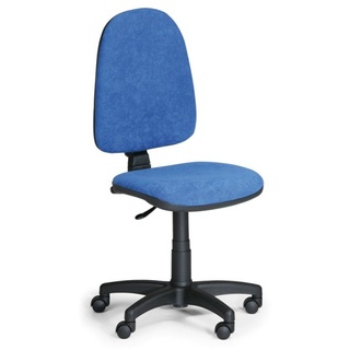 Bürostuhl TORINO ohne Armlehnen, blau