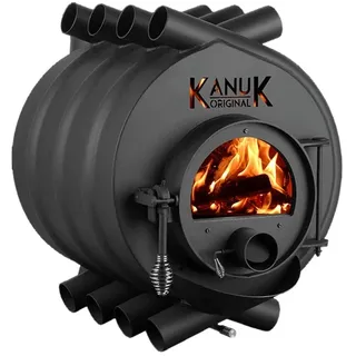 Kanuk® GmbH Kanuk Warmluftofen 10 kW Stahl Schwarz
