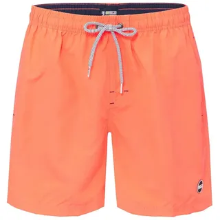 HAPPY SHORTS Badehose HAPPY SHORTS Herren Badeshorts Strandshorts Rotorange Short S - XXL orange S