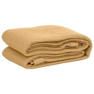 vidaXL Zeltteppich Sandfarbe 300x600 cm HDPE