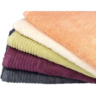 Walkfrottier Handtuch aus Bio-Baumwolle, kuschelig und flauschig Handtuch, 50x100 cm