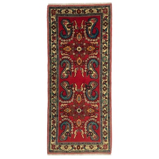 Orientteppich Perserteppich Sarough 158 x 69 cm, Borento, rechteckig, Handgeknüpft rot