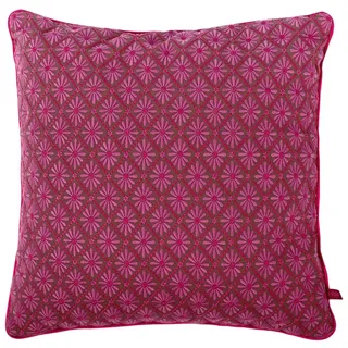 PiP Studio Dekokissen Giyani Embroidery Kissen pink 50x50cm rosa