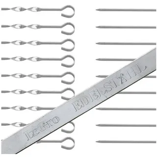 olymp handels gmbh Grillspieß 60 cm Edelstahl silber
