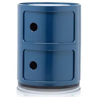 Kartell Beistelltisch Blau Kunststoff Ø40 cm