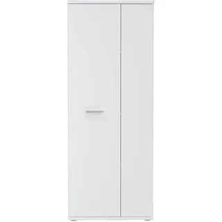 Forte NET106 Schrank 69 x 179 x 35 cm Weiß