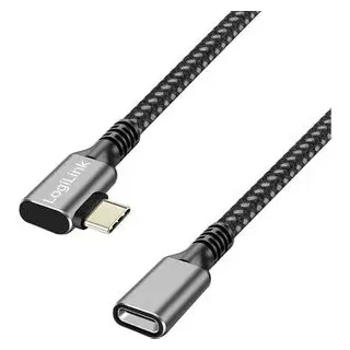 Logilink USB-C 2 m Schwarz/Grau