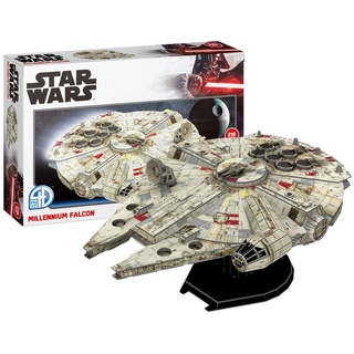 Revell® 3D-Puzzle 3D-Puzzle "Star Wars Millennium Falcon" Set 216 Teile ab 10 Jahren, 216 Puzzleteile bunt
