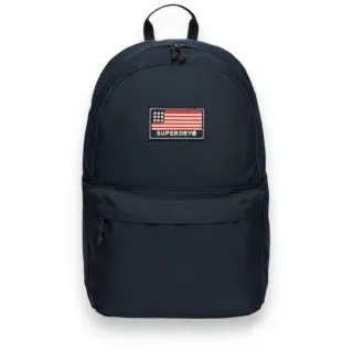 Superdry für Damen. Y9110273A Rucksack mit Aufnäher Classic Montana navy (OSFA), Lässig, Polyester, Marine