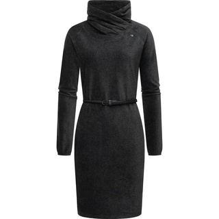 Ragwear Sweatkleid Belita warmes Cord-Kleid mit breitem Schlauchkragen grau L (40)