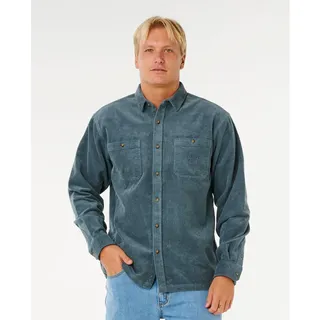 Rip Curl Premium Surf Cord Langarmhemd Blau L