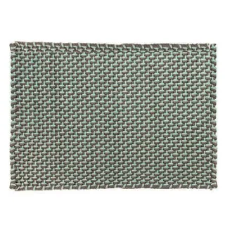 PAD Teppich Pad Outdoor Teppich POOL Opal Türkis / Stone Grau 140x200 cm